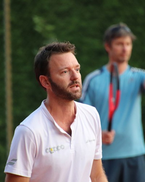 Tennisles sfeerbeeld